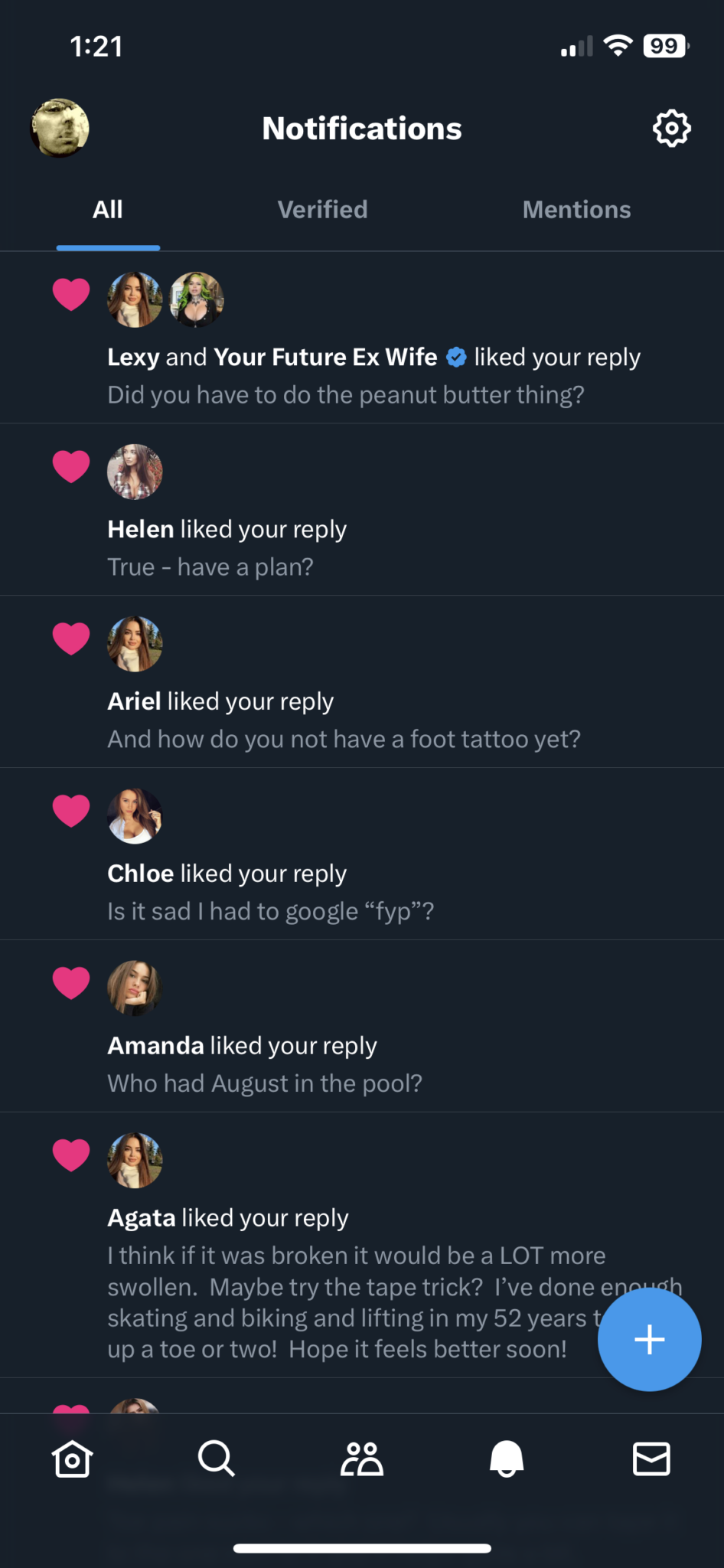 my x girlfriend?
